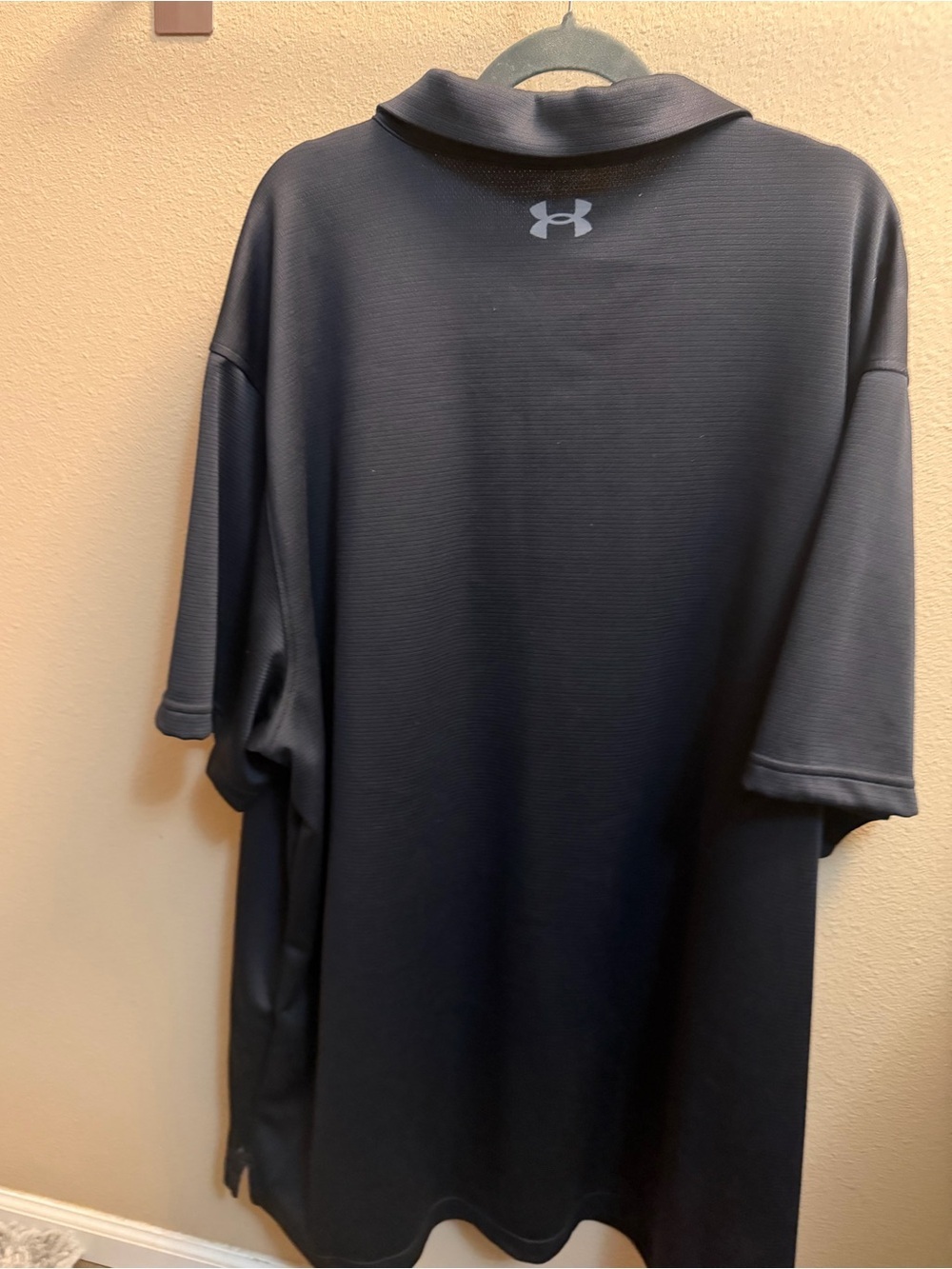 NEW! UNDER ARMOUR Men’s Black Performance Polo Shirts SZ 4XL Golf Athleisure - Picture 11 of 14
